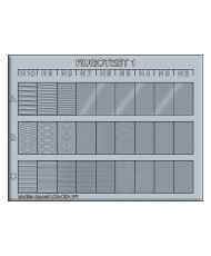 Échantillon de surface RUGOTEST 1/2/3/4 individuel livré par Métrologie Conseil Sourcing